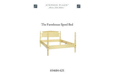 Farmhouse Spool Bed