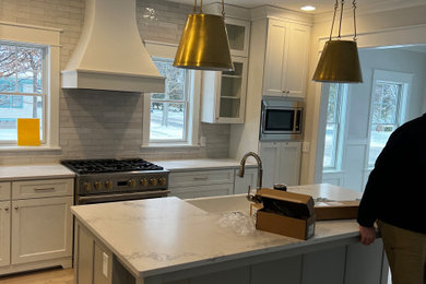 Inspiration for a transitional kitchen remodel in Grand Rapids