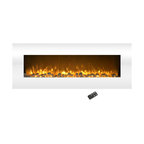 Electric Color Changing Fireplace, Wall Mounted 50" by Northwest