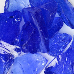 Sapphire Landscape Glass - Outdoor Decor