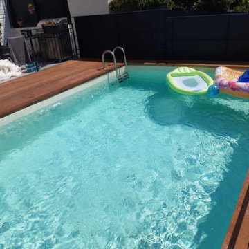 PISCINE BOIS BORA BORA