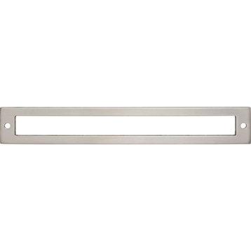 Top Knobs TK927 Hollin 7-9/16 Inch Center to Center Pull - Brushed Satin Nickel