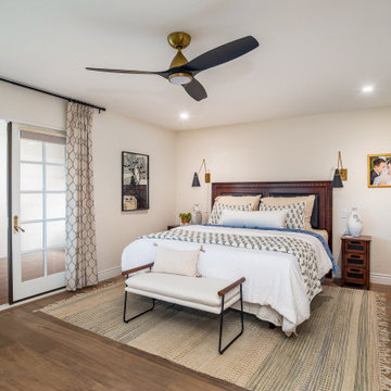 Title: Primary Bedroom with French Doors to Private Balcony | San Diego, CA