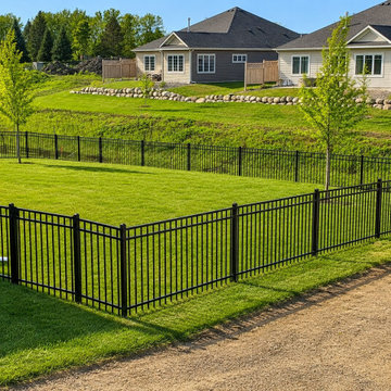 Black Wrought Iron Fence