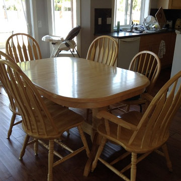 Kitchen Cabinet Refinish and Glazing