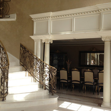 Venetian Plaster is the finishing touch in an Entire Holmdel NJ home