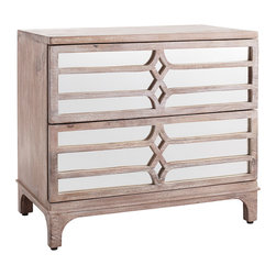 MODERN FRETWORK CHEST - Dressers
