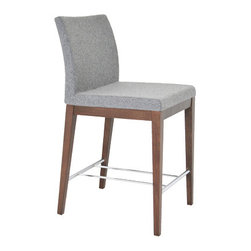 Aria Wood Stool by sohoConcept - Bar Stools And Counter Stools