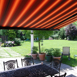 Striped Awnings by Breslow - Awnings