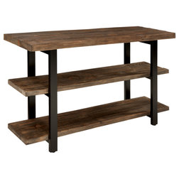 Industrial Console Tables by Bolton Furniture, Inc.