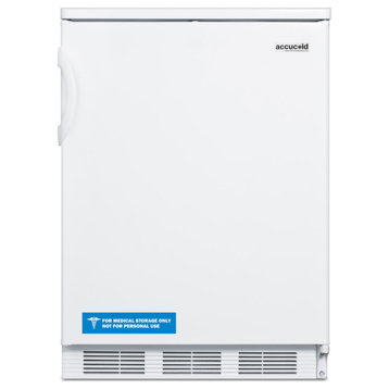 Summit FF6BI7 24"W 5.5 Cu. Ft. Compact Freezerless Refrigerator - White