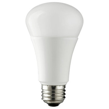 Sunlite A19 Led Household 9W Light Bulb Medium Base, Super White