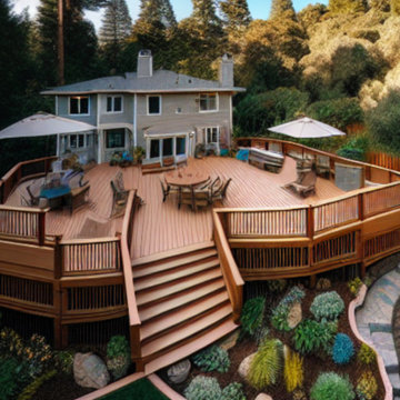 Premium 700 sq Deck in Castro Valley
