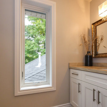 Casement Window in Beautiful Bathroom - Renewal by Andersen Greater Toronto, Ott