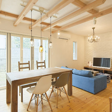 戸建てフルリノベーション -ロンハーマンカフェのような部屋-