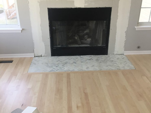 Schluter For Fireplace Tile Surround, How To Install Schluter Tile Edge On Floor