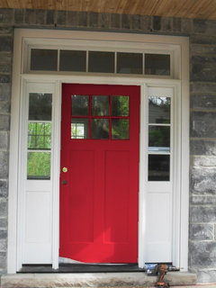 Front door colors with red brick Front door colors with red brick