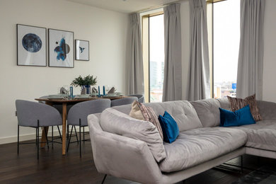 Inspiration for a contemporary home design remodel in London