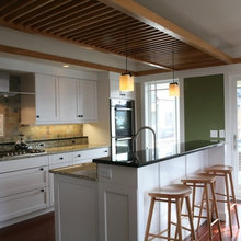wood ceiling cladding
