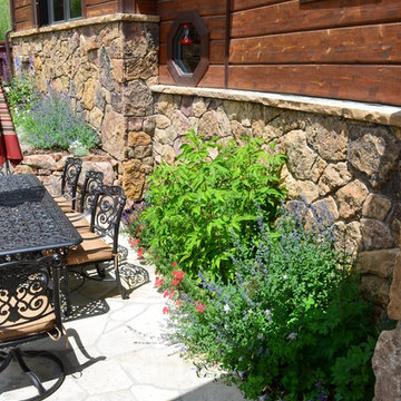 Design - Build Mountain Home Landscape in Eagles Nest