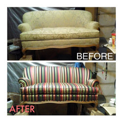 Recently Completed Work - Loveseats