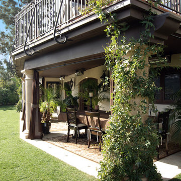 Mediterranean Hollywood Hills Home, Exterior Remodel