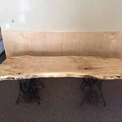 Maple Slab Dining Table - Dining Tables