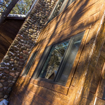 Concrete Log Siding Homes