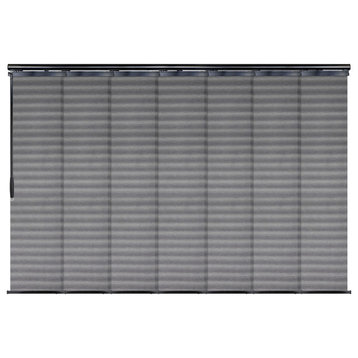 Rubi 7-Panel Track Extendable Vertical Blinds 110-153"W