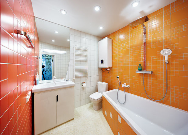 Современный Ванная комната by Dmytro Aranchii Architects