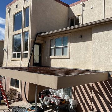 New Deck is Being Installed