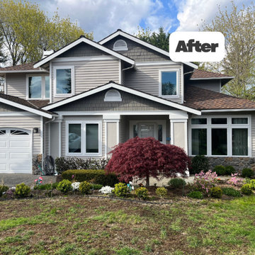 Stunning Exterior Home Transformation - Seattle Residence