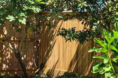 Design ideas for a craftsman landscaping in Houston.