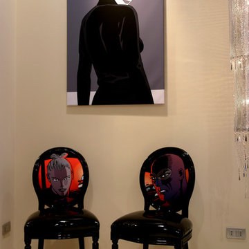 Arredamento Case e Ville con Quadri in tessuto Mycrom Art