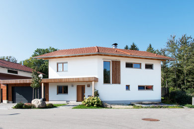 Imagen de diseño residencial contemporáneo de tamaño medio