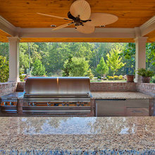 Outdoor BBQ Area