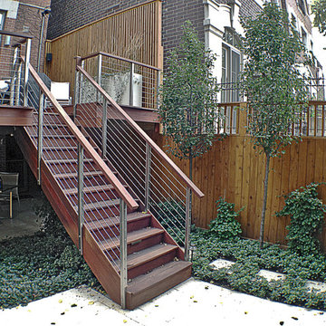 Old Town Rear Landscape & Deck