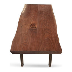 Book-matched Walnut Coffee Table - Coffee Tables