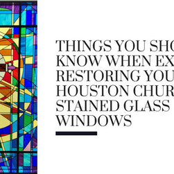 Stained Glass Restoration - Window Treatments
