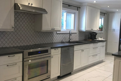 Example of a kitchen design in Other
