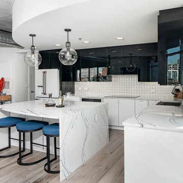 Small Contemporary Kitchen Design Charlotte, NC