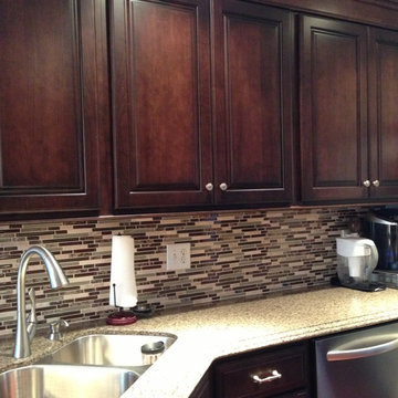 Moad Job, Maple Merlot w/ Black Glaze