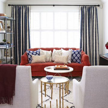 Transitional Living Room