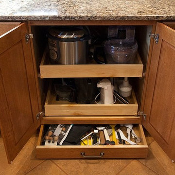 Quartersawn Oak Kitchen