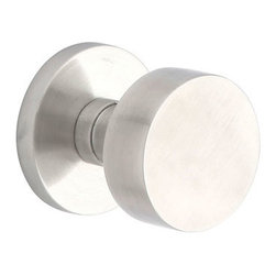 Emtek Round Cast Stainless Steel Knob Set - Products