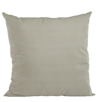Light Grey Solid Shiny Velvet Luxury Throw Pillow, Double sided 20"x26" Standard