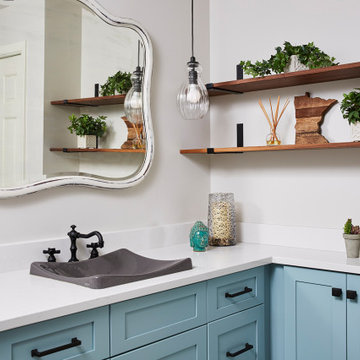 Creating a Basement Bath from Borrowed Space