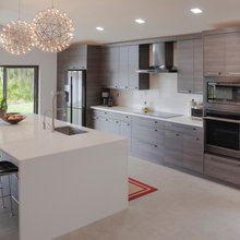 Modern kitchen w wood