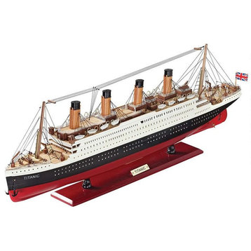 The Titanic Collectible Museum Replica Ship Model