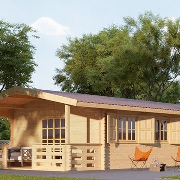 Residential log cabin Hymer